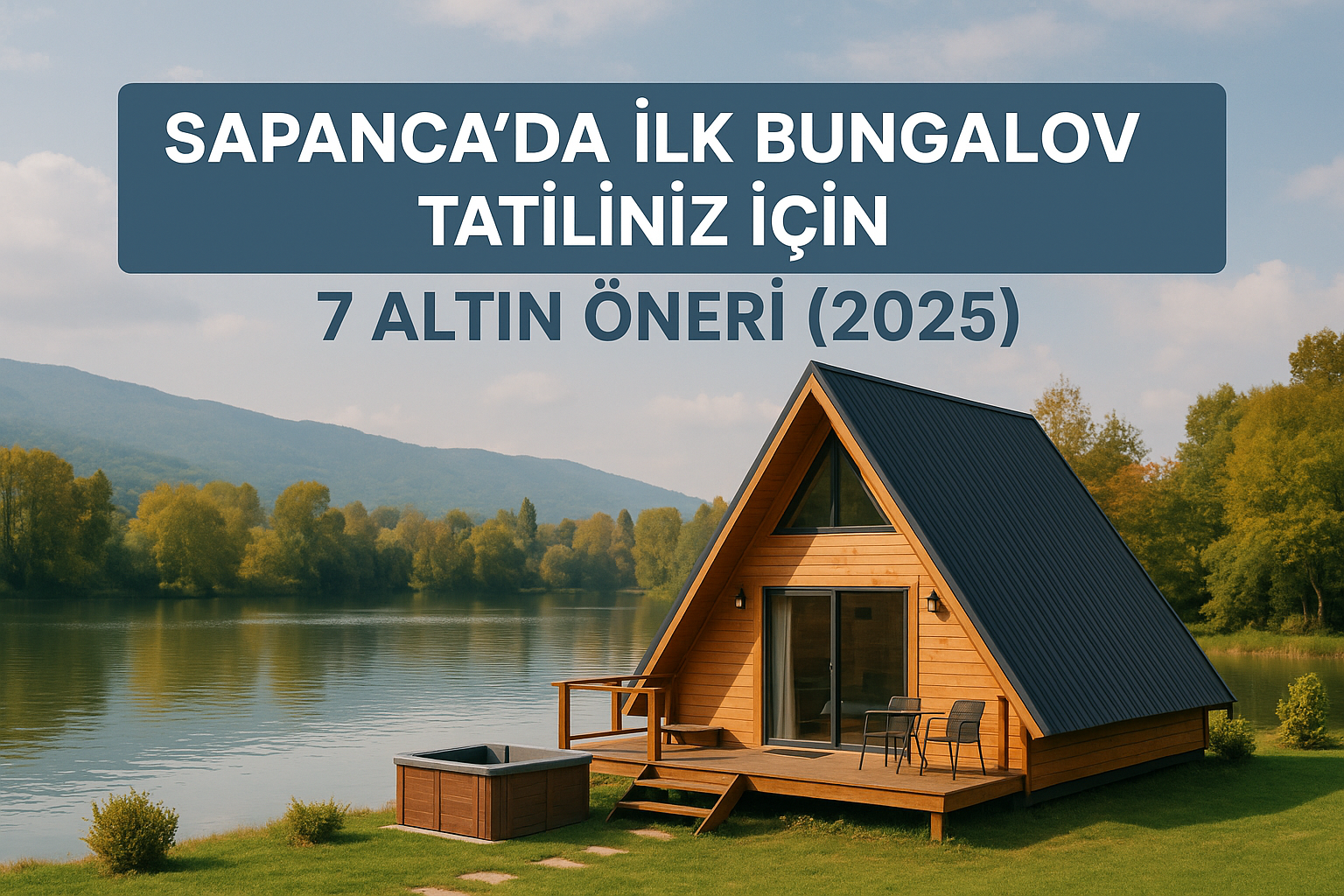 Sapanca’da İlk Bungalov Tatiliniz İçin 7 Altın Öneri (2025)