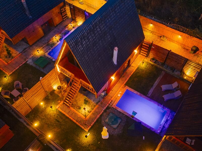 Galaksi Life Havuzlu Jakuzili Bungalov