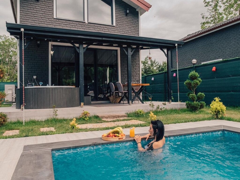 Sapanca Elit Gray Bungalov