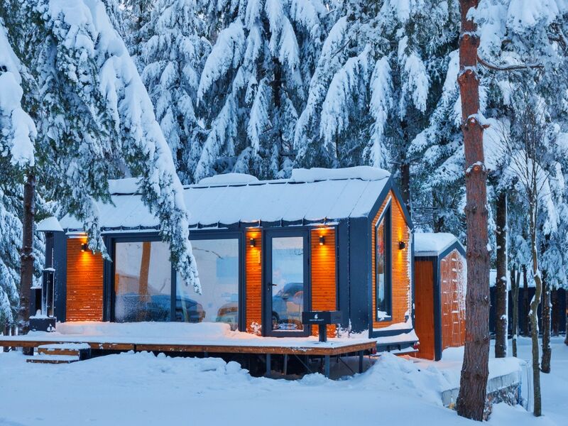 kartepe kar manzaralı bungalov ev